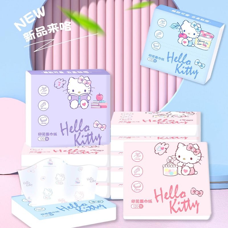Travel Accessories For Japan - Novo Kit de Lenços Hello Kitty