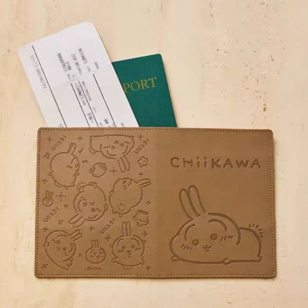 Travel Accessories For Japan - Etiqueta de Bagagem de Couro Kawaii