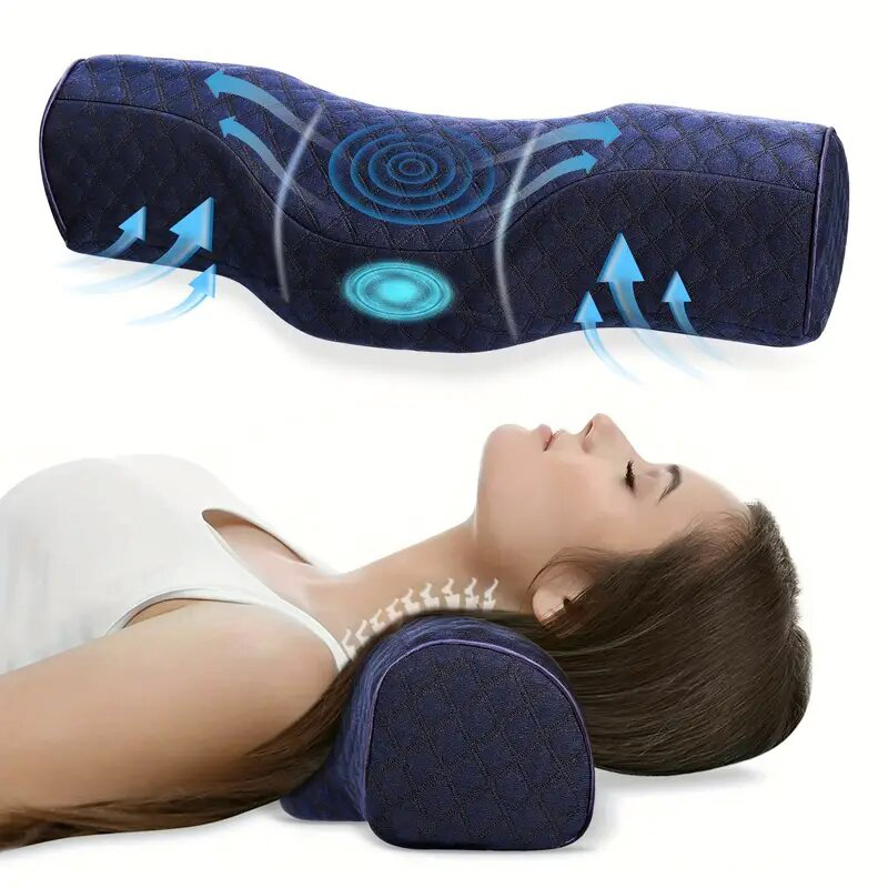 Neck Pillow Memory Foam - Almofada cervical para aliviar desconforto no