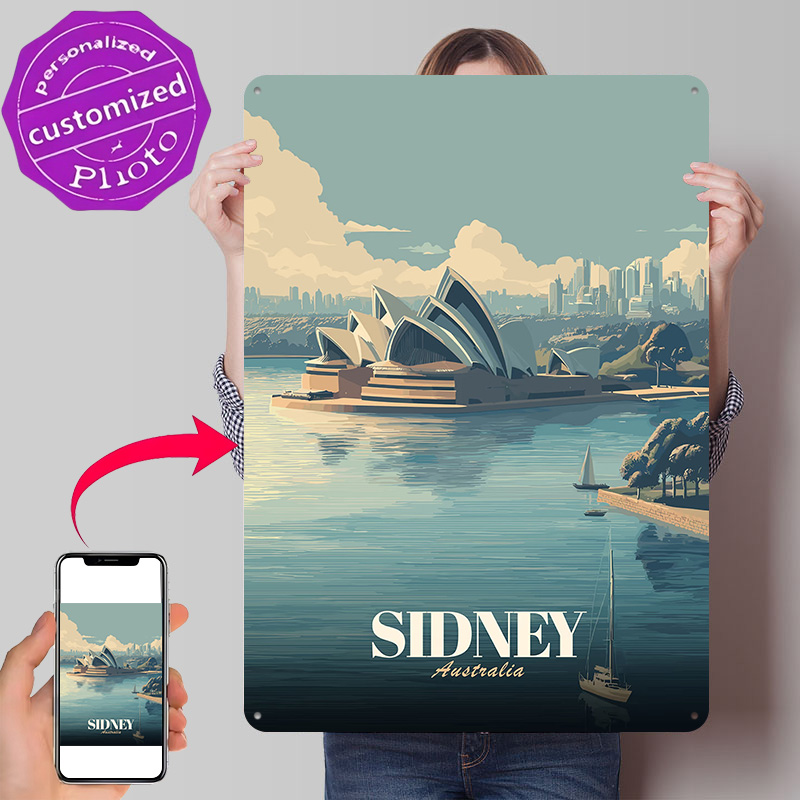 Travel Accessories Sydney - Pôster de Viagem da Casa da