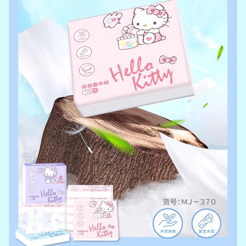 Novo Kit de Lenços Hello Kitty - Travel Accessories For Japan avaliação e preço