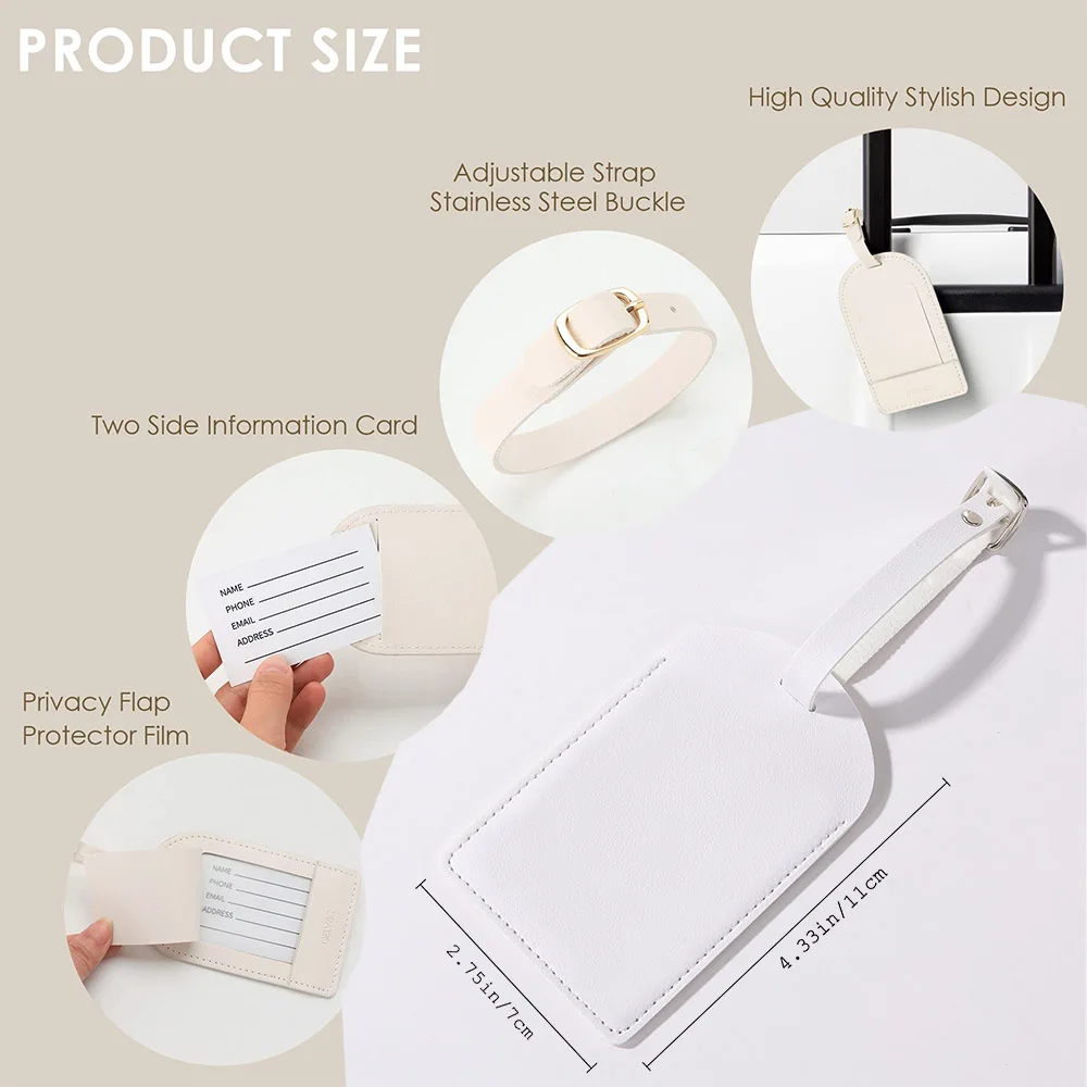 Personalizado PU Couro Bagagem - Travel Accessories Gifts For Her avaliação e preço