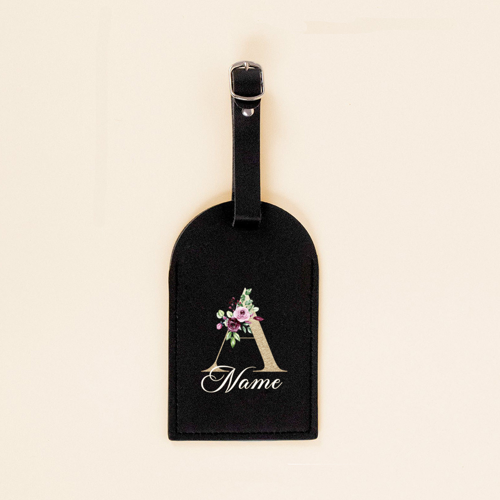 Etiqueta de bagagem monograma  - Travel Accessories Gifts For Her avaliação e preço
