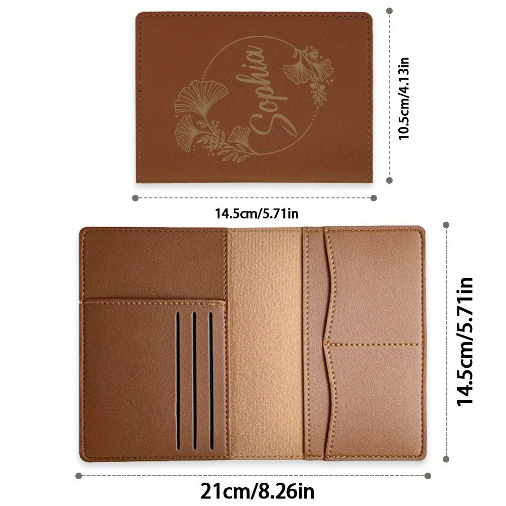 Capa de Passaporte Elegante Fl - Travel Accessories Gifts For Her avaliação e preço