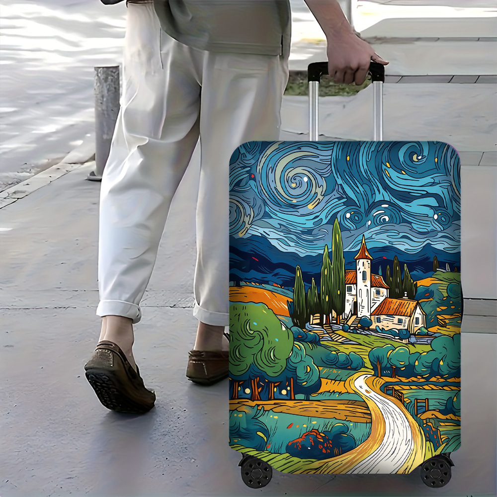 1 capa de bagagem com estampa  - Travel Van Accessories avaliação e preço