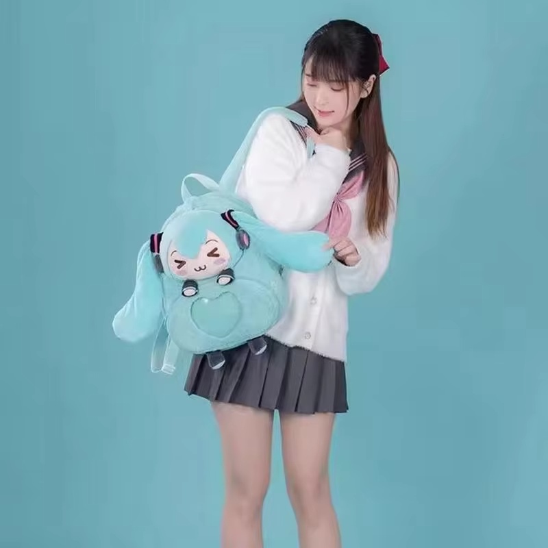 Mochila de Pelúcia Macia com B - Travel Accessories For Japan avaliação e preço