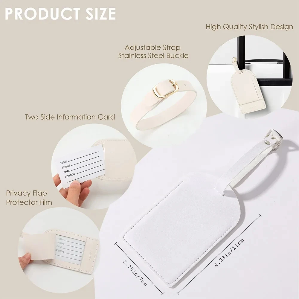 Etiqueta de bagagem com monogr - Travel Accessories Gifts For Her avaliação e preço