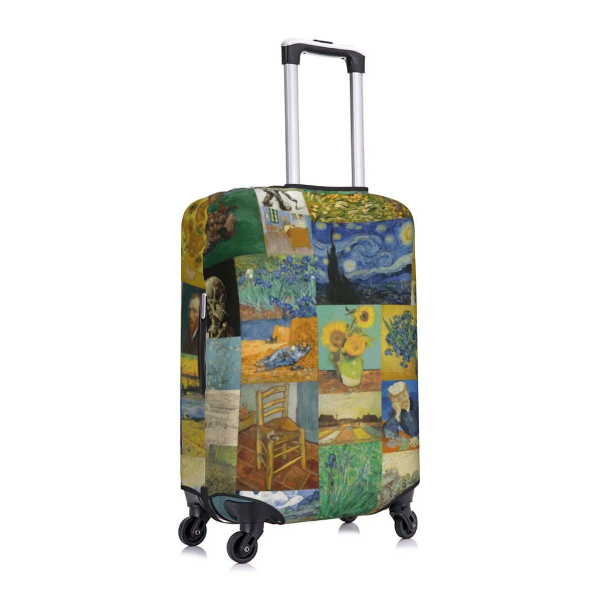 Capa de mala com colagem de pi - Travel Van Accessories avaliação e preço