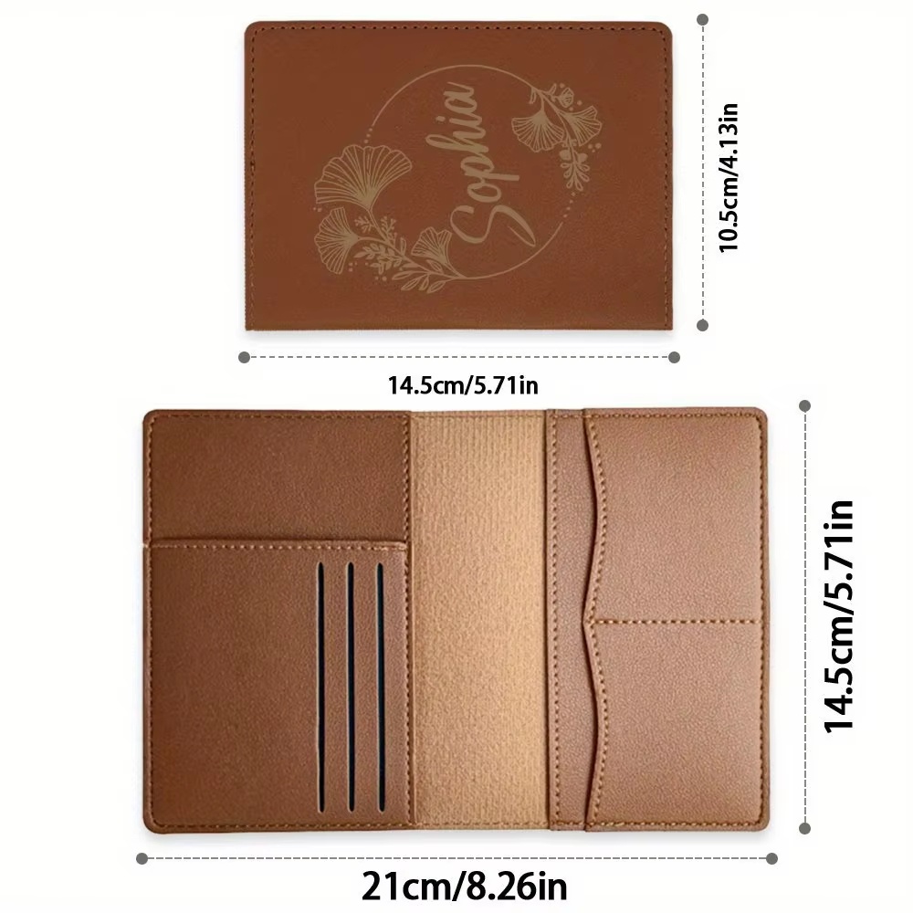 Capa de passaporte personaliza - Travel Accessories Gifts For Her avaliação e preço