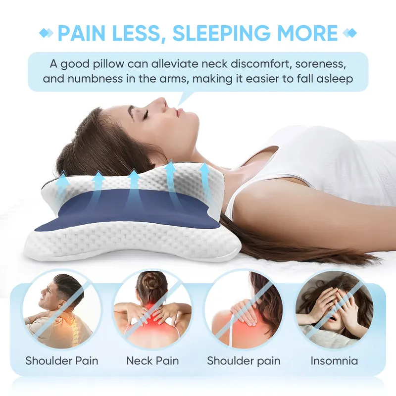 Travesseiro de Espuma Viscoelá - Neck Pillow Memory Foam avaliação e preço