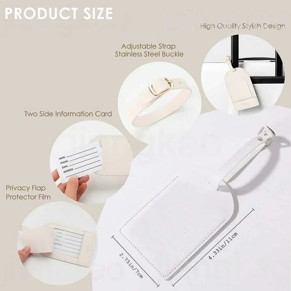 Etiqueta de bagagem pu persona - Travel Accessories Gifts For Her avaliação e preço