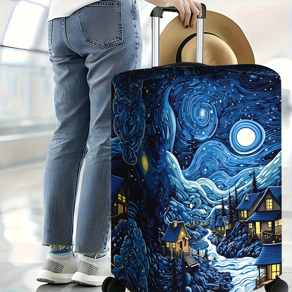 1 capa de bagagem com estampa  - Travel Van Accessories avaliação e preço