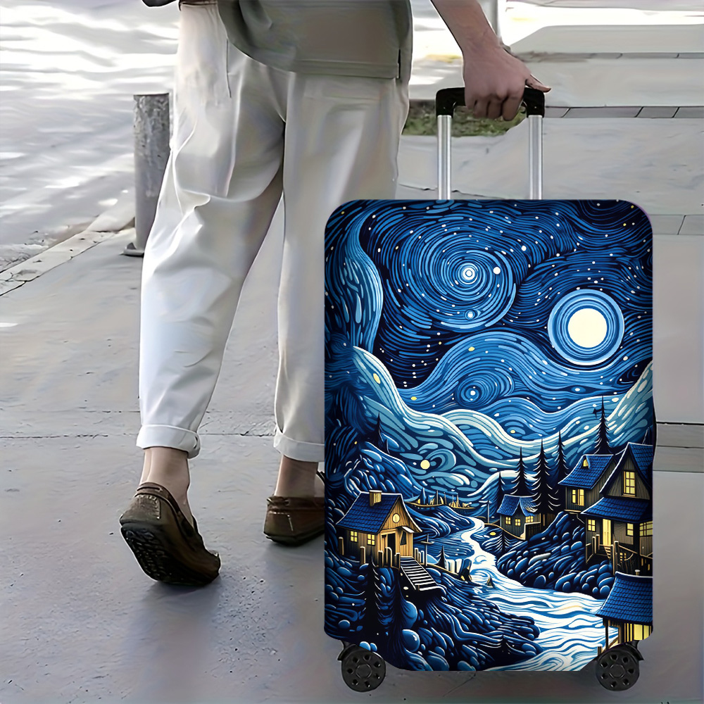 1 capa de bagagem com estampa  - Travel Van Accessories avaliação e preço