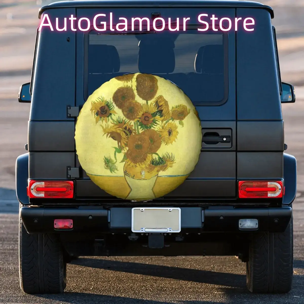 Vincent van gogh capa de pneu  - Travel Van Accessories avaliação e preço