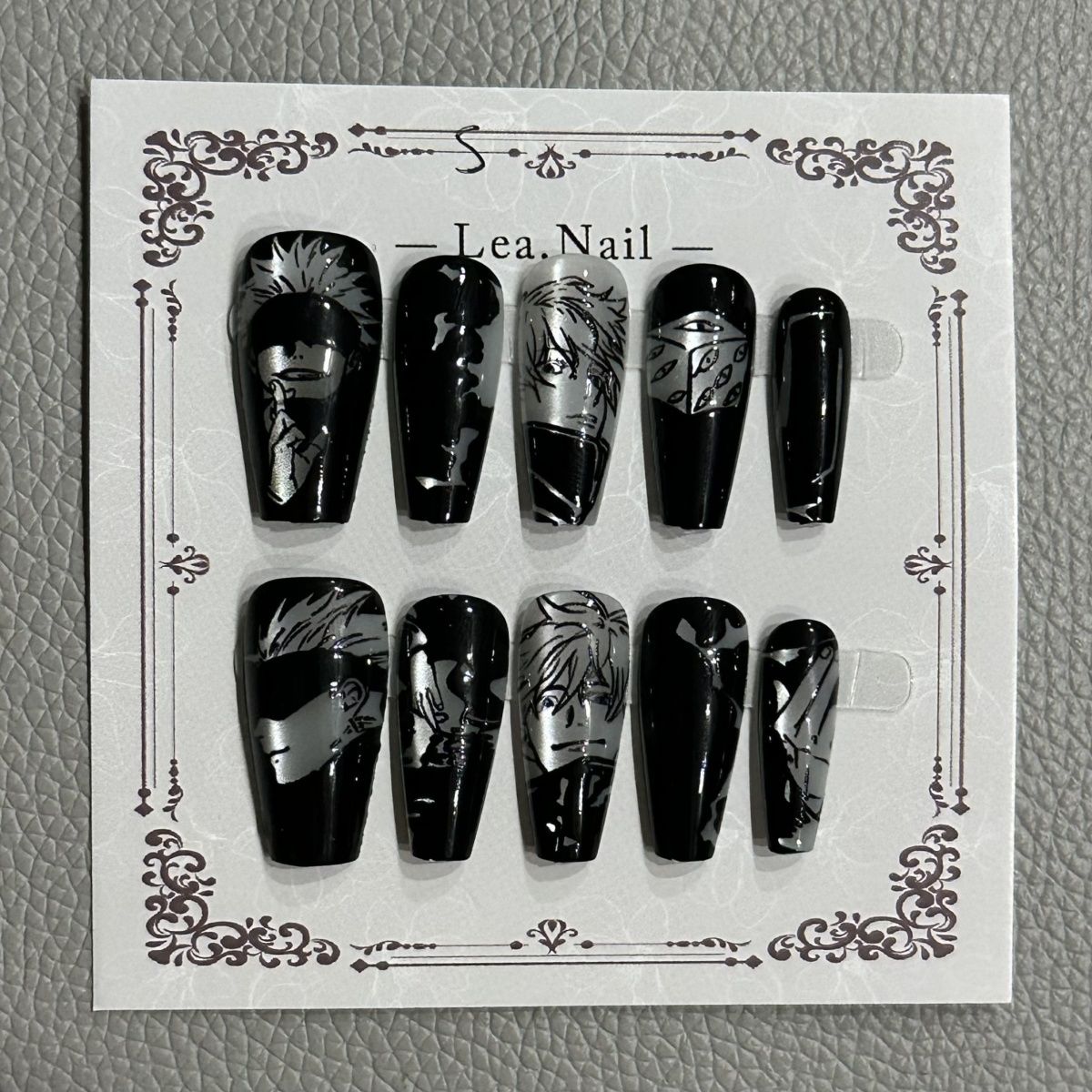 Gojo satoru manicure olhos de  - Travel Accessories For Japan avaliação e preço
