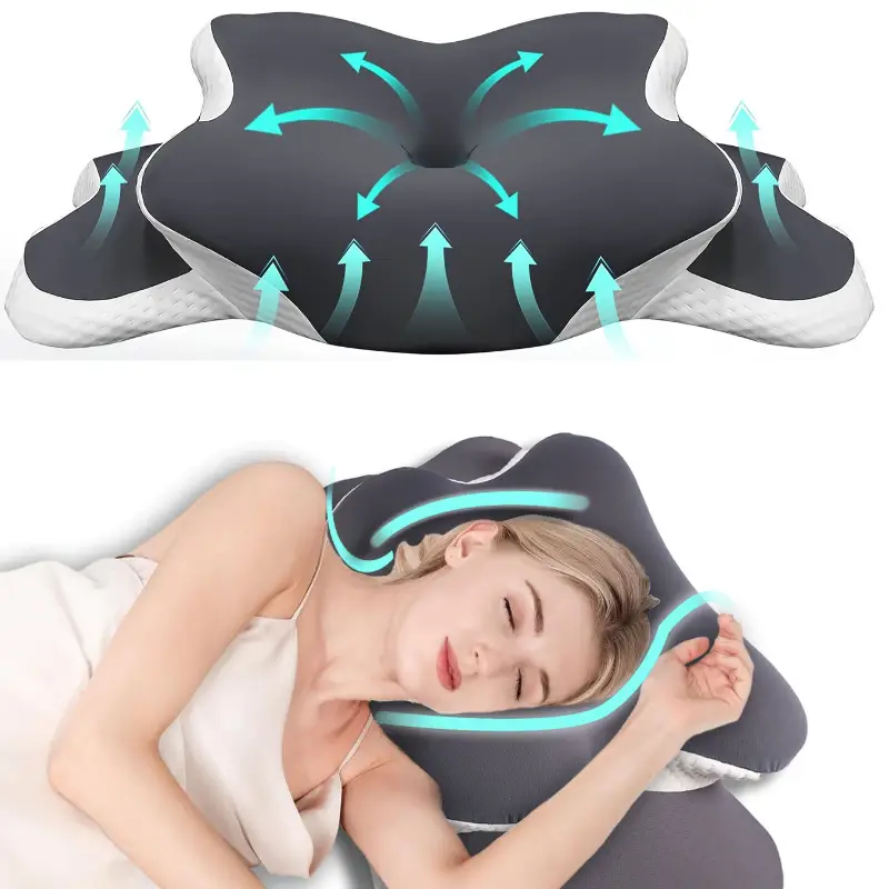 Almofada Ergonômica de Espuma  - Neck Pillow Memory Foam avaliação e preço