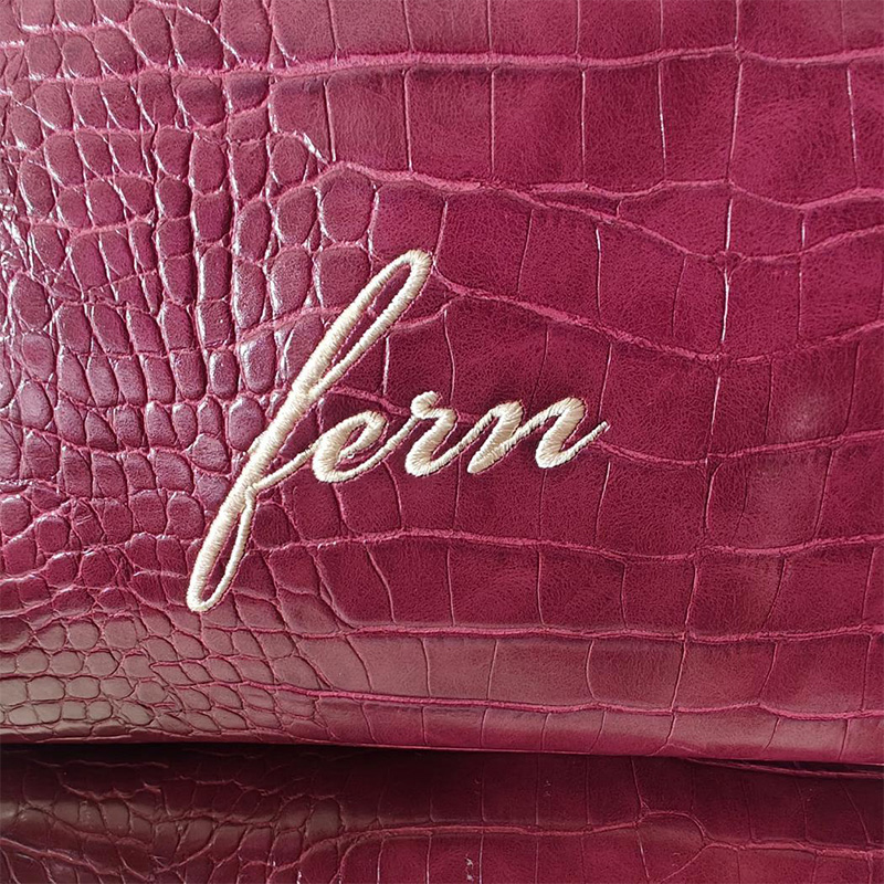Bolsa de Maquiagem Croc Bordad - Travel Accessories Gifts For Her avaliação e preço
