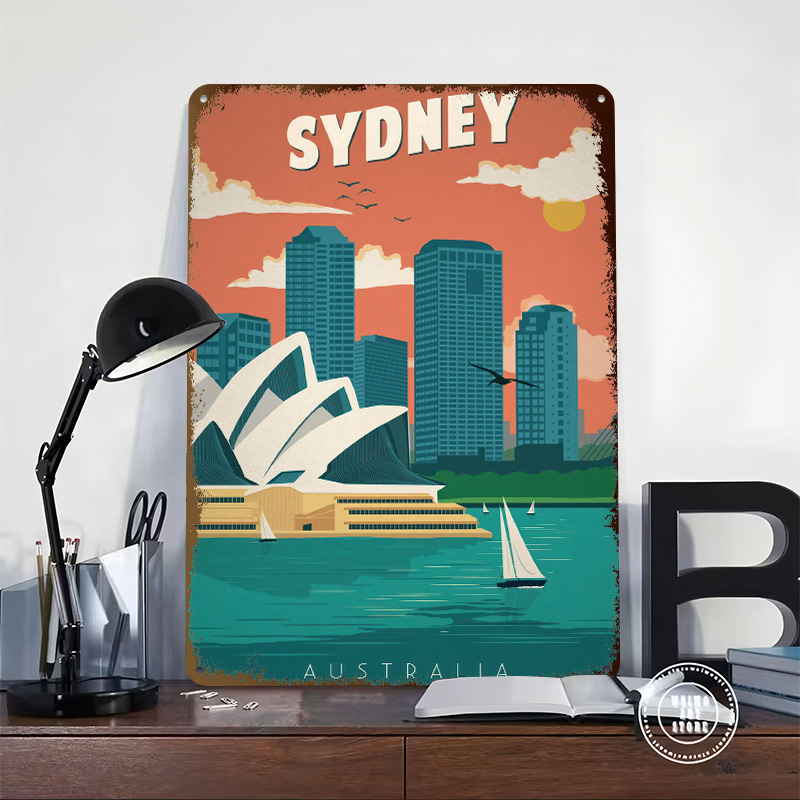 Pôster de Viagem de Sydney Per - Travel Accessories Sydney avaliação e preço