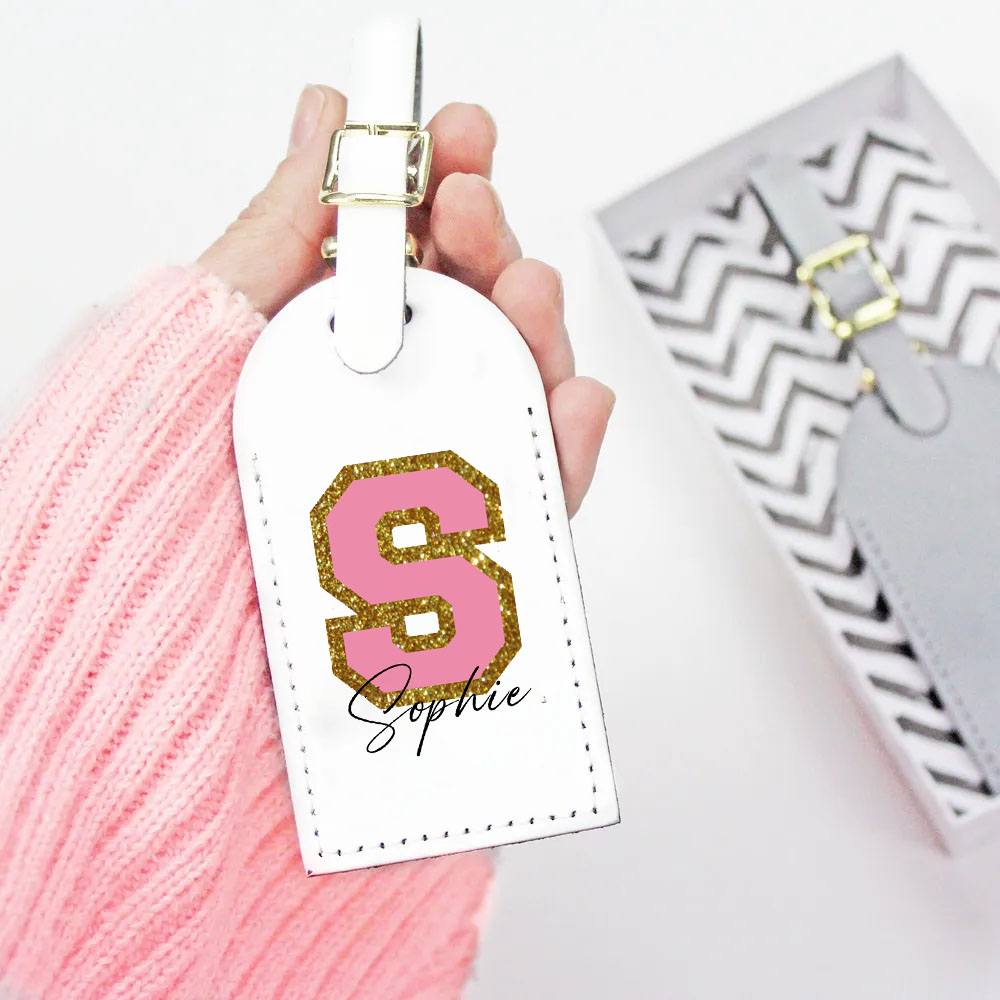 Etiqueta de bagagem com monogr - Travel Accessories Gifts For Her avaliação e preço