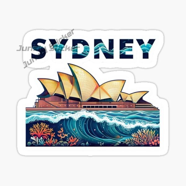 SYDNEY AUSTRALIA Adesivo de ca - Travel Accessories Sydney avaliação e preço